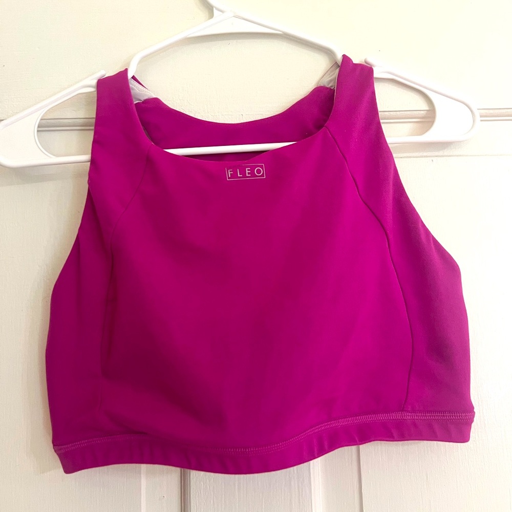 FLEO - Jourdaine Sports Bra - magenta XL